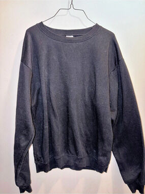 Mission Ridge Men's Black Crewneck Sweatshirt Size Large